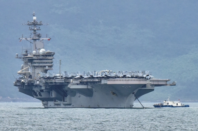 USS Theodore Roosevelt uçak gemisi. Fotoğraf: Reuters/Arşiv